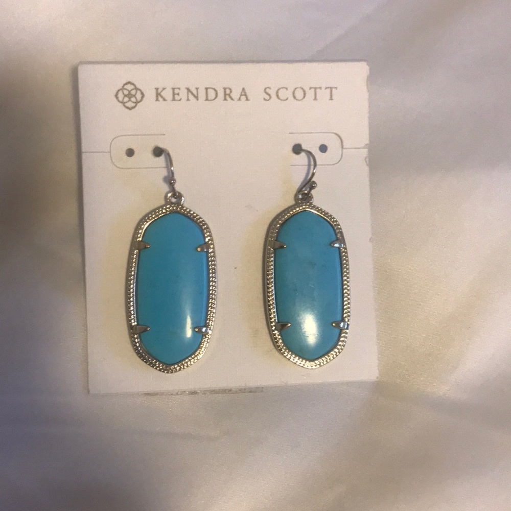 Kendra Scott turquoise earrings